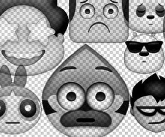Emoji Cartoon Faces